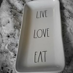 RAE DUNN  " Live Love Eat"